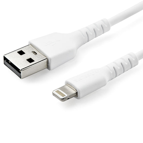 USB-A to Lightning Cable 1M Apple MFi Certified Durable 3ft