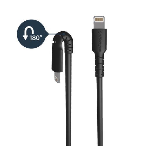 StarTech.com 3ft Lightning Cable - Rugged Aramid Fiber USB-A to Lightning Charger