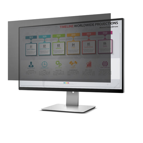 Privacy Monitor Filter 19 Inch Rocstor Frameless Anti-Glare Display