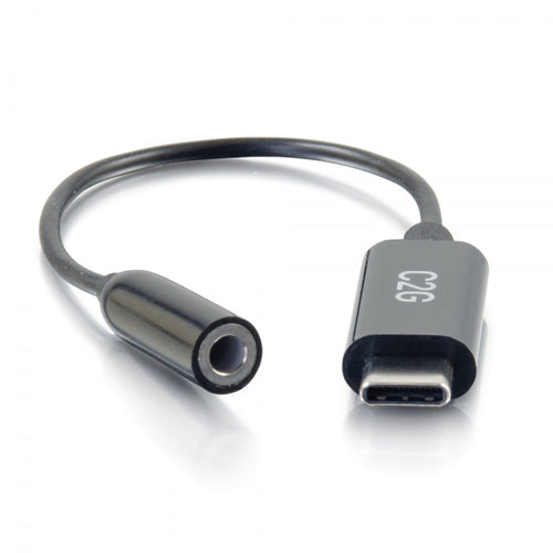 USB-C to 3.5mm Adapter Cable 0.09m Black Male Female