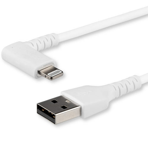 6ft USB A to Lightning Cable Right Angle MFi Certified Durable Charging Sync Cord