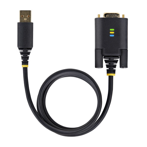 USB-Seriell-Adapterkabel, 3 m, FTDI IC, Schwarz für Windows/macOS/Linux