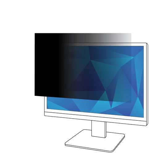 3M PF315W9B Privacy Filter for 31.5in Monitor - Anti-Glare, Frameless Display