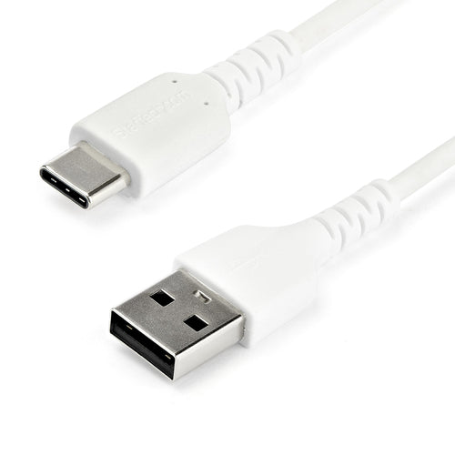 USB 2.0 Cable A to C 2m Fast Charge 3A White for Samsung S10