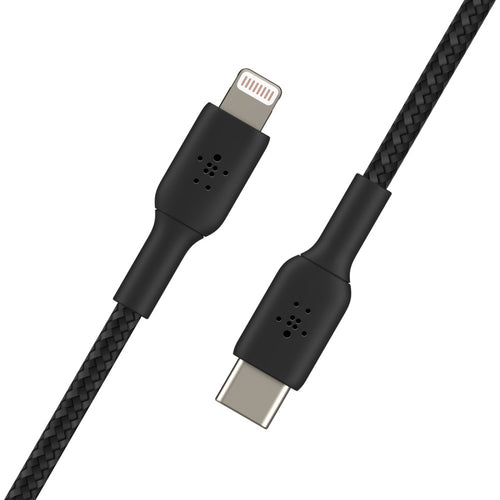 Lightning Cable 2m USB-C Male to Male Black Belkin