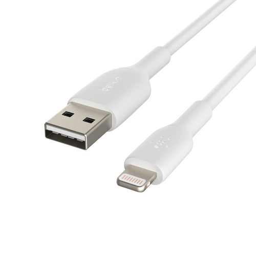 Lightning Cable 2m Belkin USB A Male to Male White