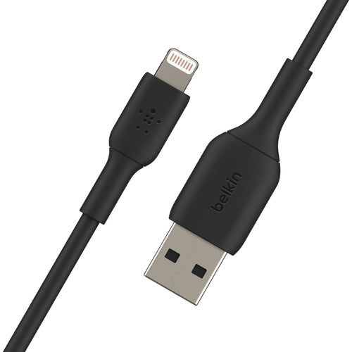 Lightning Cable 1m USB A to Male Male Black Belkin