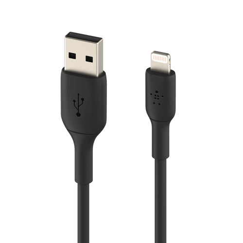 Lightning Cable 1m USB A to Male Male Black Belkin