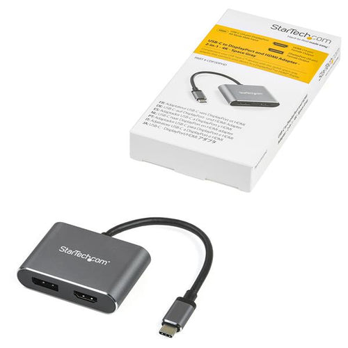 USB-C-Multiport-Videoadapter 4K 60Hz StarTech.com HDMI DisplayPort