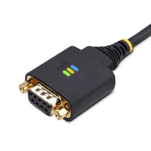USB to Null Modem Serial Adapter Cable 10ft FTDI ESD Protection