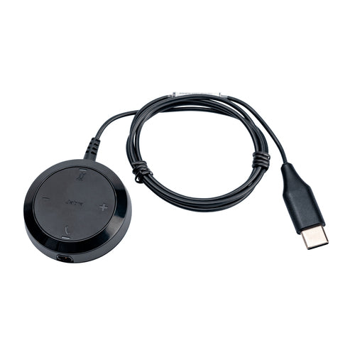 USB-C Headset Control Adapter Jabra Evolve 30 II Link Black