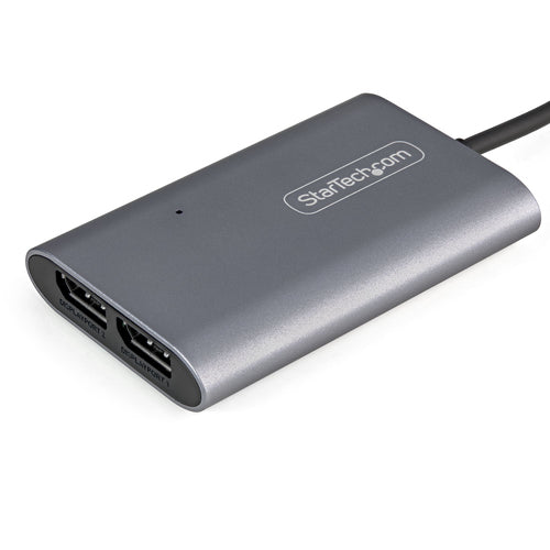StarTech Thunderbolt zu Dual DisplayPort Adapter TB32DP14 - 8K/5K Konverter für Mac & Windows
