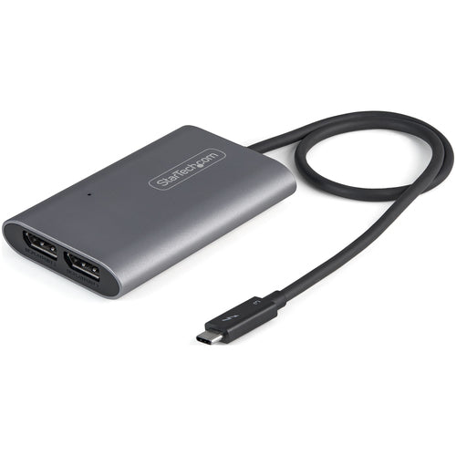StarTech Thunderbolt zu Dual DisplayPort Adapter TB32DP14 - 8K/5K Konverter für Mac & Windows