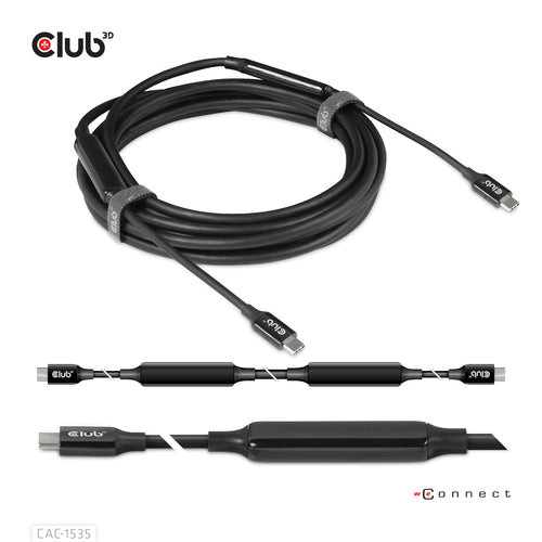 USB 3.2 Gen2 Type C to C Active Cable 8K 60Hz 5m