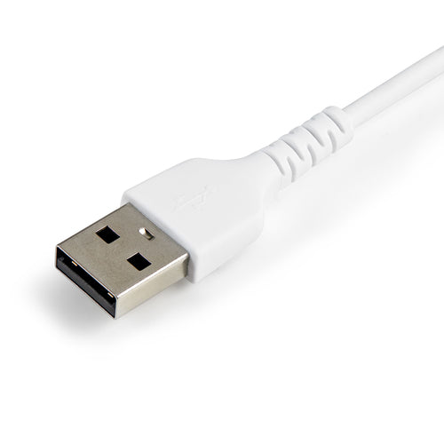 StarTech.com 12-inch Durable White USB-A to Lightning Cable - MFi Certified Charger - 30cm