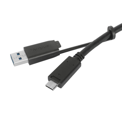 USB C Cable 1m Targus 3.2 Gen 1 Fast Charging Black