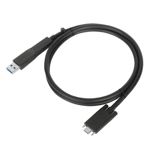 USB C Cable 1m Targus 3.2 Gen 1 Fast Charging Black