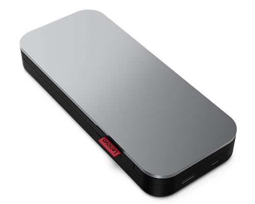 Lenovo Go 20000mAh Powerbank Lithium-Ionen Schwarz Grau