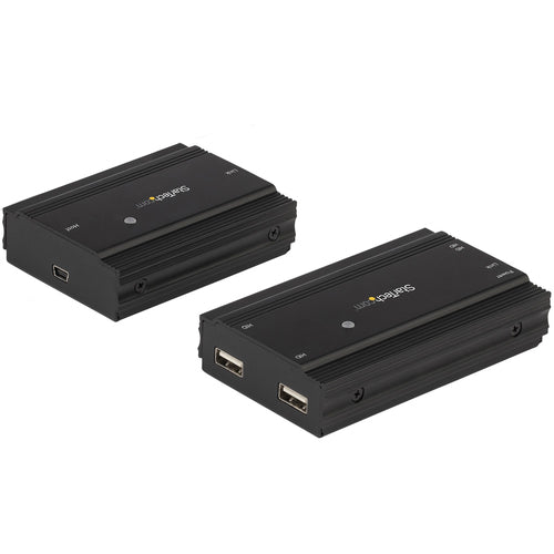 StarTech.com USB2004EXT100 4-Port USB 2.0 Extender-Hub – 100 m Reichweite, 480 MBit/s Geschwindigkeit
