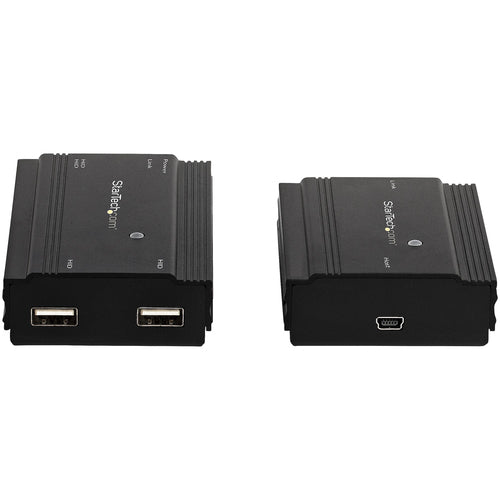 StarTech.com USB2004EXT100 4-Port USB 2.0 Extender-Hub – 100 m Reichweite, 480 MBit/s Geschwindigkeit