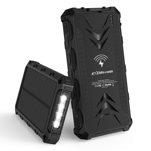 4XEM 4XSOLARPWRBK power bank