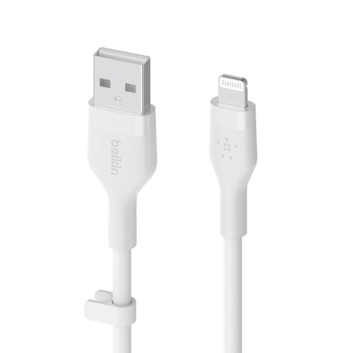 USB-A to Lightning Cable 2M Belkin Male to Male White