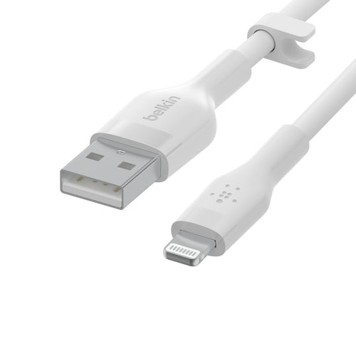 USB-A to Lightning Cable 2M Belkin Male to Male White