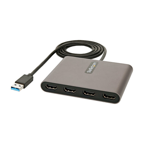 USB 3.0 Quad HDMI Adapter StarTech.com 1920x1080 USB Typ-A