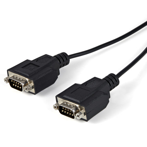 USB-zu-RS232-Adapterkabel, 1,8m, 2-Port, FTDI, Schwarz