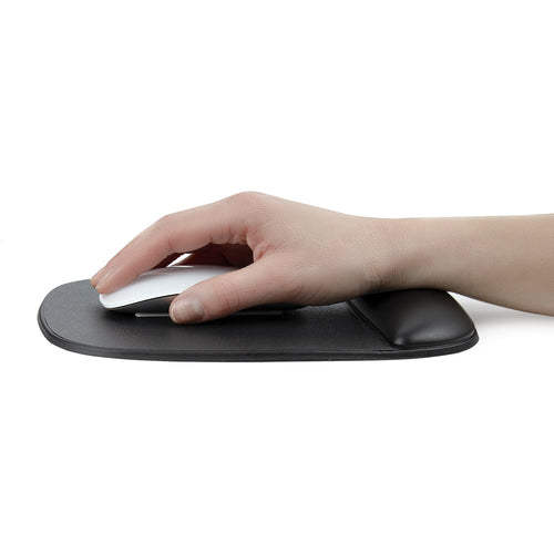 StarTech.com Ergonomisches Mauspad mit Handgelenkauflage – Schwarz – Komfortables Design
