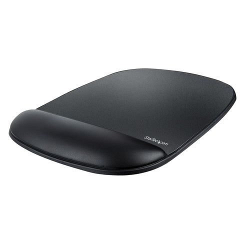 StarTech.com Ergonomisches Mauspad mit Handgelenkauflage – Schwarz – Komfortables Design