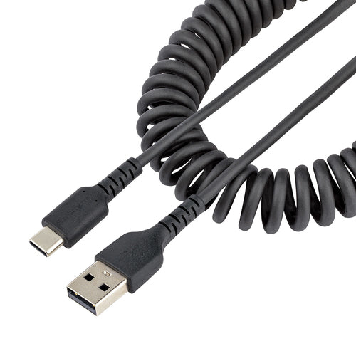 StarTech R2ACC-50C USB A auf C Ladekabel – schnelles Laden und Synchronisieren, 50 cm, strapazierfähige Aramidfaser
