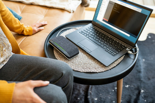 HP Poly Sync 10 Speakerphone – Microsoft Teams-zertifiziert, Silber, IP64