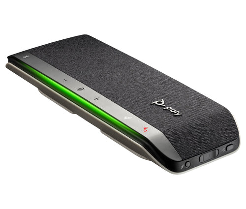 USB-A USB-C Freisprecheinrichtung HP Poly Sync 40 Universal Silber IP64