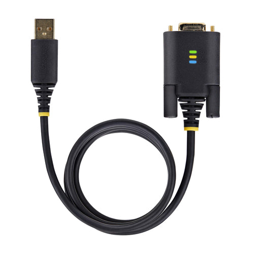 USB to Serial Adapter Cable 6.6ft with FTDI IC Black