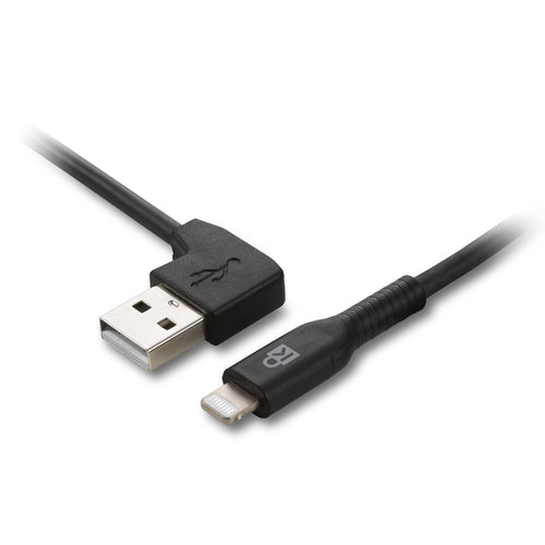 USB to Lightning Charge & Sync Cable 0.285m Black 5 Pack