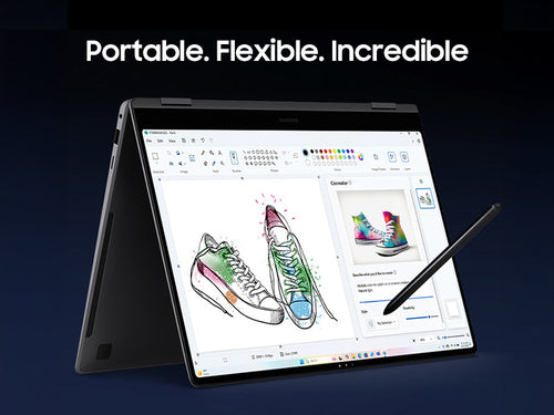 Samsung Galaxy Book5 Pro 360 - Intel Core Ultra 7, 16" 2880x1800, 16GB RAM, 512GB SSD - Business Laptop