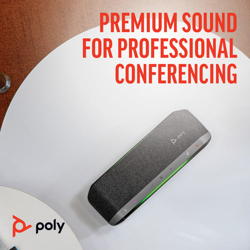 HP Poly Sync 40+ USB-A USB-C Bluetooth-Freisprechlösung Microsoft Teams Certified 55dB