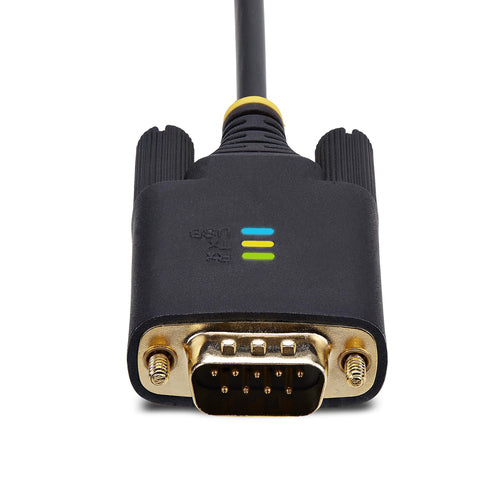 USB to Serial Adapter Cable 6.6ft with FTDI IC Black