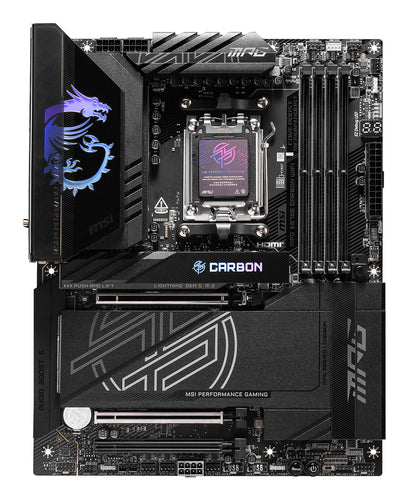 MSI MPG X870E CARBON WIFI Motherboard AM5 DDR5 256GB