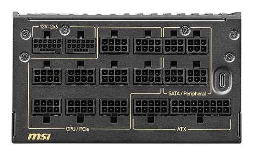 MSI MEG Ai1600T PCIE5 power supply unit