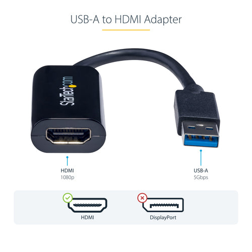 USB to HDMI Adapter 1080P StarTech.com USB 3.0 Converter