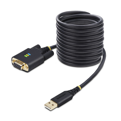 USB zu Nullmodem Serielles Adapterkabel 3m FTDI ESD-Schutz