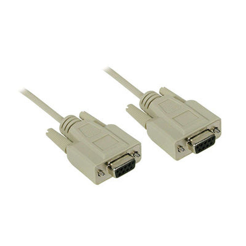 C2G 1ft DB9 F/F Null Modem Cable serial cable