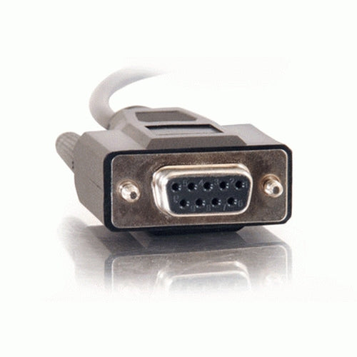 C2G 15ft DB9 F/F Cable - Black serial cable